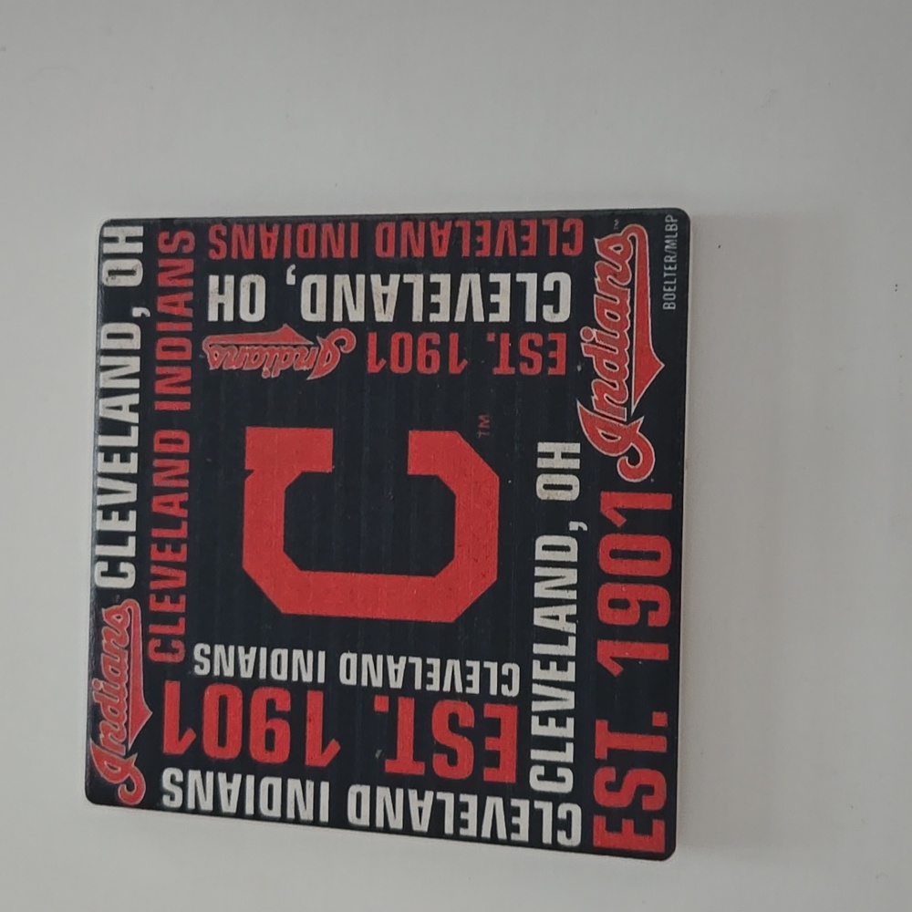 Cleveland Indians Drink Coaster